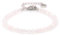 Echtes Rosenquarz Edelstein Armband mit facettierten 4mm Perlen - Länge verstellbar - Heilstein Schutzstein Edelsteinarmband Glücksbringer Talisman Geschenk (Rosenquarz, 16-21CM S)