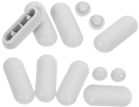 Operitacx 1 Set Paracolpi per Sedile Wc Cuscinetti Antirumore per Riparazioni Bagno Compatibile con Facile Installare Maggiore Stabilità e Sicurezza