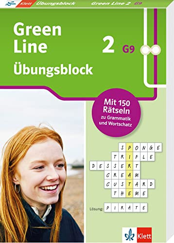 Green Line 2 G9 (ab 2019) Klasse 6 - Übungsblock zum Schulbuch: 150 Rätsel zu Grammatik und Wortschatz (Green Line G9. Ausgabe ab 2019)