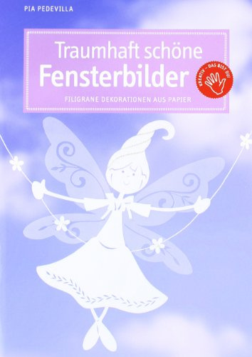 Traumhaft schöne Fensterbilder: Filigrane Dekorationen aus Papier