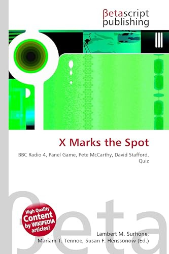 X Marks the Spot: BBC Radio 4, Panel Game, Pete McCarthy, David Stafford, Quiz