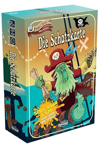 Die Schatzkarte Brettspiel, Piratenabenteuer mit App-Unterstützung