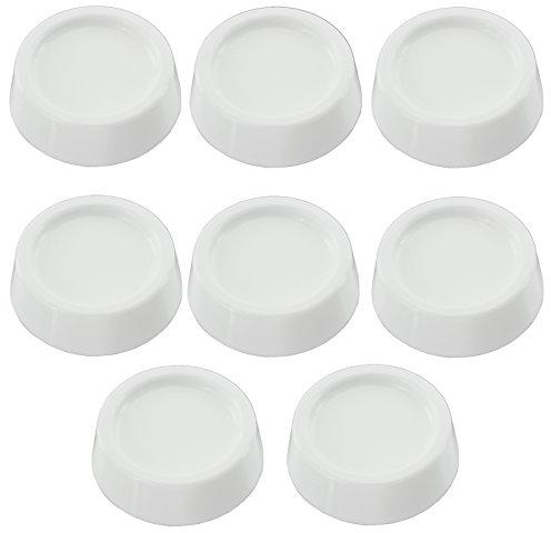 SPARES2GO Anti Vibration Low Noise Rubber Feet Pads compatible with Miele Tumble Dryer/Washing Machine (Pack of 8)