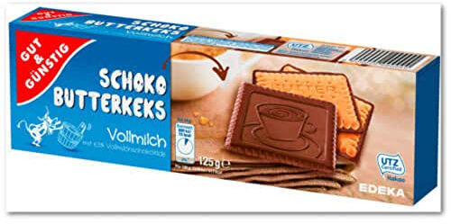 Gut & Günstig - Gut & Günstig Schoko Butterkeks Vollmilch 125 g