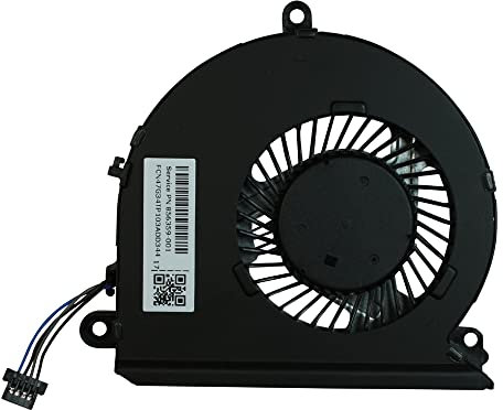 Power4Laptops Ventilador para Ordenadores portátiles Compatible con HP 856359-001