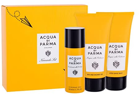 Acqua Di Parma Nomade Set für Männer (Duschgel, After Shave Balsam, Deodorant Spray), 3 Stück, 200 ml