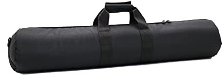 Siflrae Gepolsterte Stativ-Tragetasche für Lichtständer, Galgenständer und Stativ, schwarz, 35.4 * 4.7inch