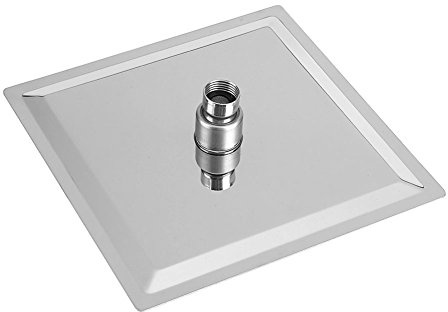Jeffergarden 8-Zoll-quadratische ultradünne Edelstahl-Kopfbrause-Niederschlag-Regenbrause für Badezimmer