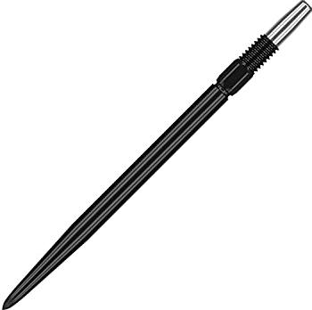 Target Darts Swiss Points, Smooth Swiss Point Dartspitzen (3er Pack Spitzen) 26MM, Schwarz | Wechsel Dartspitzen, Profi Dart Zubehör