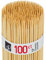 DecorRack 30 cm Natürliche Bambusspieße, 100 Holzspieße für BBQ, Grillen, Kebabs, Vorspeisen, Früchte, S'mores, Cocktails, Brunch, Fondue, Barbecue, DIY Basteln