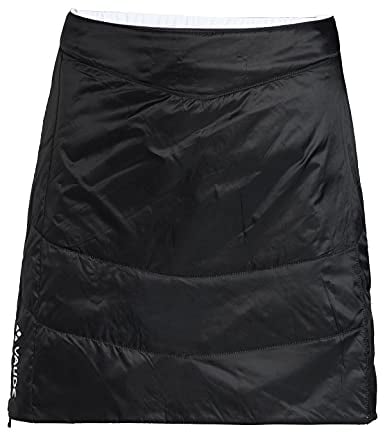 VAUDE Damen Women's Sesvenna Reversible Skirt Kleid-Rock, Black/White, 38