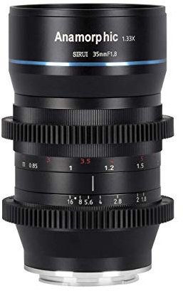 SIRUI 35mm f1.8 1.33x APS-C anamorphic Prime obiettivo obiettivi lens lenti lente con adattatore per Nikon Z-Mount