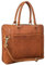 STILORD 'Latoya' Sac Business Femme Cuir Sacoche Cartable Vintage Sac à Bandoulière Porte Document pour Ordinateur Portable 13,3 Pouces de Cuir Véritable, Couleur:Texas - Marron