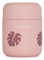 Miniland FOOD THERMY MINI LEAVES. 280ml Isolierbehälter für Babybrei und feste Nahrung, aus hochwertigem Stahl, altrosa, 89444