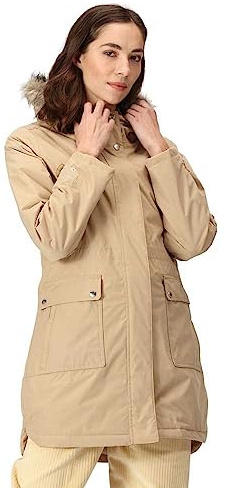 Regatta Womens/Ladies Sabinka Faux Fur Trim Parka (12 UK) (Barleycorn)