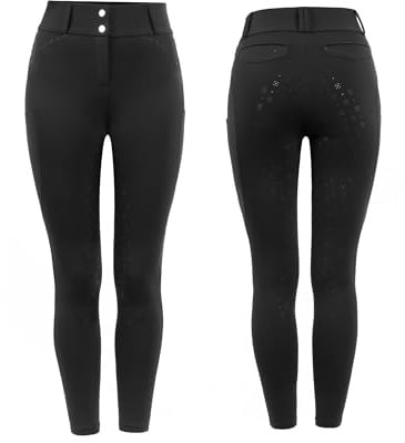 Cavallo CANDERA Grip Mobile Reithose Damen Black Vollbesatz Sportswear HW 2023