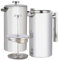 Rosenstein & Söhne Kaffeebereiter Edelstahl: 2er Set French-Press, 1,5 Liter, doppelwandig, Edelstahl (French-Press-Kaffeebereiter, Thermo)