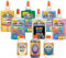 FNX Elmer's Jumbo Slime Kit | Assorted Colours, Textures & Effects | Includes Crunchy, Metallic & Confetti Activators | Colour Changing & Glow-in-The-Dark PVA Glue (Bottles in Plain Box)