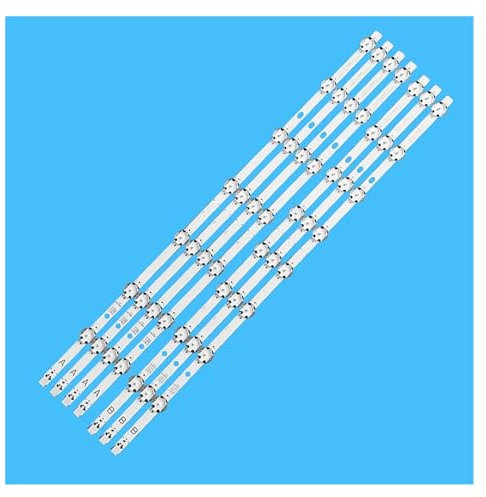 SwepS 7 unids/Set Tiras de retroiluminación LED for TV de 55 Pulgadas LT-55VU52K LT-55VU73M LT-55CF890 VES550QNDS-2D-N13 SVV550AK7_UHD_7LED_B Type_Rev0.3