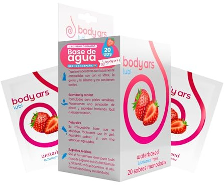 Monodosis Gel Lubricante Base Agua Fresa Ácida 20 x 4 ml