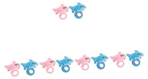 Warmhm 10 Stk Plüschring tierische Schlagringe Animal-Slap-Armbänder Schlagband spielzeug das Geschenk Geschenke Schlagarmband Kuscheltiere Kinderarmbänder Mädchen Knopf Tampon Plüschtier