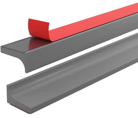 Nayotaa 3.5M Schwallschutzleiste Dusche Selbstklebend, Wasserstopper Dusche Silikon Gummilippe Dusche, Nass-und Trocken-Trennung duschschwelle, schwallschutz Dusche für Küchen, Bäder, Waschbecken