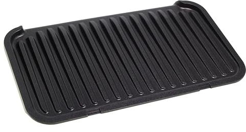 Grillplatte unten kompatibel mit/Ersatzteil für Tefal TS-01045950 GC782D GC784D OptiGrill Kontaktgrill