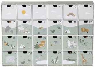 VERTBAUDET Calendrier de l'Avent avec Jouets en Bois FSC® Bois TU