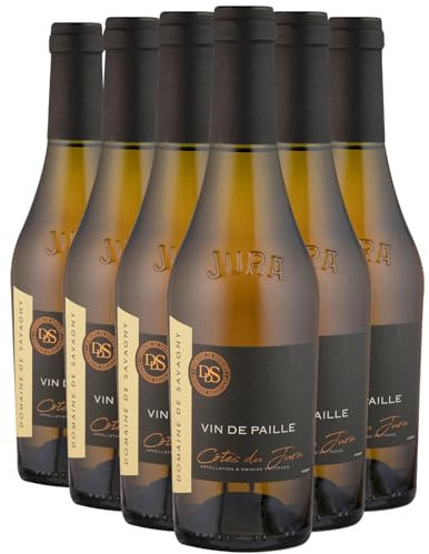 Côtes du Jura Vin de Paille DEMI-BOUTEILLE - Blanc 2017 - Domaine de Savagny - Vin Blanc du Jura (6x37.5cl)