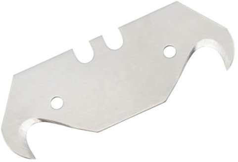 Würth 10x Hakenklingen im Spender für Cuttermesser, Teppichmesser, Kabelmesser, Hakenmesser
