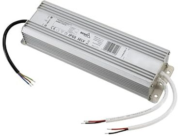 Alimentation LED étanche IP68 - 24V 150W - Transformateur DC hermétique - 248x72x45mm