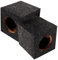 Angoily 1Par Caja De Gabinete De Altavoces para Automóvil Recinto De Subwoofer para Mejoras Sonido Compatible con Altavoces