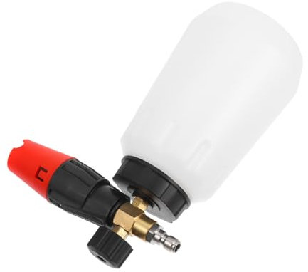 Toyvian Autowaschschaumtopf Hochdruckreiniger Power-waschseife Waschanlage Auto Schaumsprüher Power-schlauch-düse Seifenblasen Für Seifenblasenmaschine Autoreinigung Blasenmacher Pa Weiß