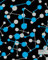 Notebook Star Map (8x10 Notizbuch) (Dark)