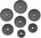 JLL Fitness Cast Iron Weight Plates, suitable for 1” barbells and dumbbells, available in pairs from 0.5kg, 1.25kg, 2.5kg, 5kg, 7.5kg, 10kg, 15kg to 20kg – (1.25kg Pair)