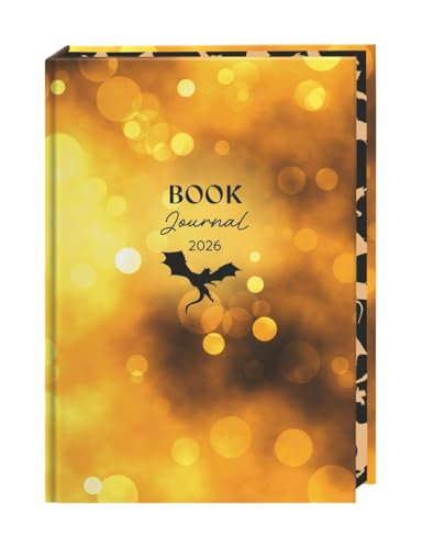 Fantasy Book Journal 2026: Tagebuch-Kalender für Buch-Nerds, die sich gerne zwischen Low und High Fantasy bewegen oder Drachen besiegen. Hochformat, 15,2 x 21,5 cm (Bullet Journal Kalender Heye)