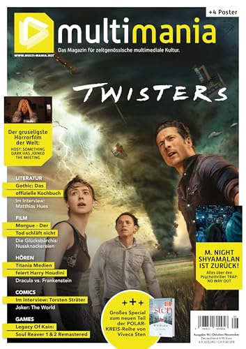 multimania - Das Magazin für zeitgenössische multimediale Kultur: Ausgabe #96 (Oktober, November 2024)