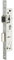 THIRARD - Boitier de serrure encastrable à cylindre pour menuiserie métallique, axe 21mm, entr'axe 70, bouts carrés, inox