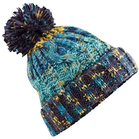 Beechfield Corkscrew Pom Pom Beanie
