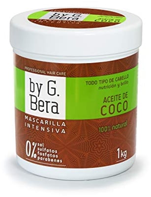 by G. Vera Professionelle Haarmaske 100% natürliches Kokosöl, 1000 ml