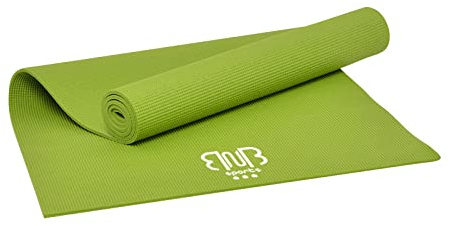 BnB Sportmatte, Umweltfreundliche ungiftige dermophile PVC Premium Grun Gymnastikmatte, Yogamatte & Badematte, Stretching Pilates Workout Linoleum Bodenmatte, dalle Garage, und Campingmatte