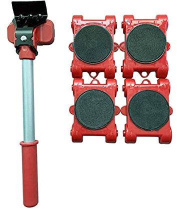 MGRAS 8 STÜCKE Möbel Mover Werkzeug Set Transport Schaltschieber Hebeer Rad schwere Sachen bewegt y98e Handwerkzeugsatz (Size : 5pcs)