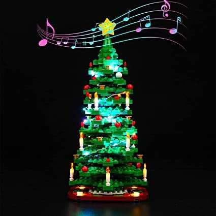Three way Kit di Luce Principale per Albero di Natale Lego, Set di Illuminazione Principale per Albero di Natale Lego 40573 - Non includere Modelli, Solo Set di Luce (Versione Standard)
