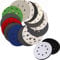 32 PCS 125mm Wet and Dry Sandpaper with 2 PCS Interface Pads, WEWINK PLUS 8 Hole Hook and Loop Sanding discs 1200 2000 2500 3000 4000 5000 7000 10000 Grit for Wood, Metal, Orbital Sander, Polishing