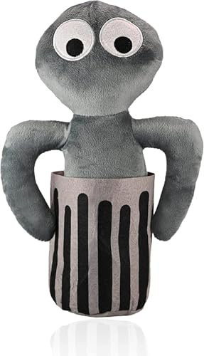 wiztex Regenbogen Freunde Plüschtier - 30 cm großes, bewegliches Plüschtier - inspiriert von Regenbogen Freunde (Trash Monster)