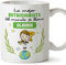 MUGFFINS Tazas Personalizadas para NUTRICIONISTA mujer - En Español - Eres Mejor del Mundo - 11 oz / 330 ml - Regalo Personalizable original y divertido