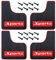 Parafanghi auto, paraspruzzi universali in gomma anteriori e posteriori Kit parafanghi, 4PCS