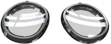 HMHAMA 1 Paar VR magnetische Myopie-Linse für Meta Quest 3 Objektiv, Anti-Blaulicht Myopie Sehstärke Linse, VR Professional Myopie Brille Zubehör (-7.0D)