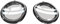 HMHAMA 1 Paar VR magnetische Myopie-Linse für Meta Quest 3 Objektiv, Anti-Blaulicht Myopie Sehstärke Linse, VR Professional Myopie Brille Zubehör (-7.0D)