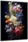 DARO Design - Wand-Bild auf 6mm HDF 84x56 cm bunte Blumen - Wand-Deko Bilder Geschenk